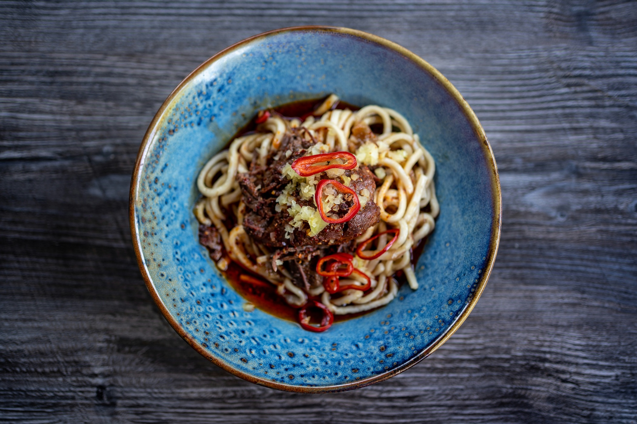 ramen noodle dish from Reckless noodles Seattle